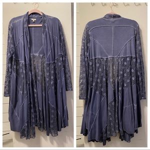 Cottagecore Open Cardigan